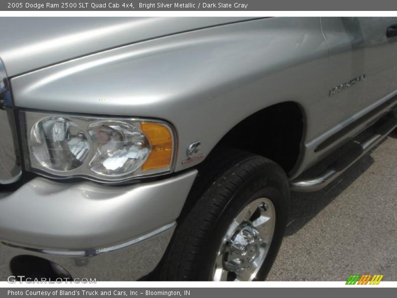 Bright Silver Metallic / Dark Slate Gray 2005 Dodge Ram 2500 SLT Quad Cab 4x4