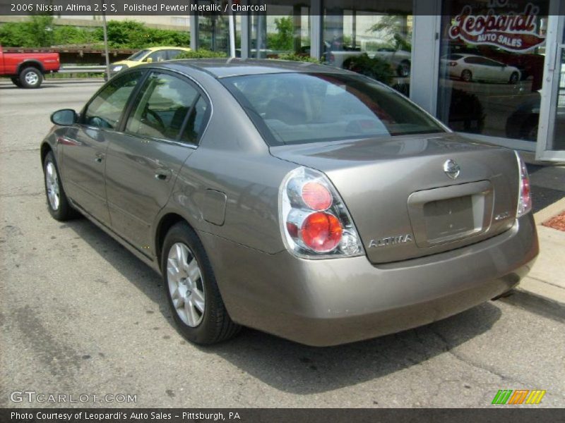 Polished Pewter Metallic / Charcoal 2006 Nissan Altima 2.5 S