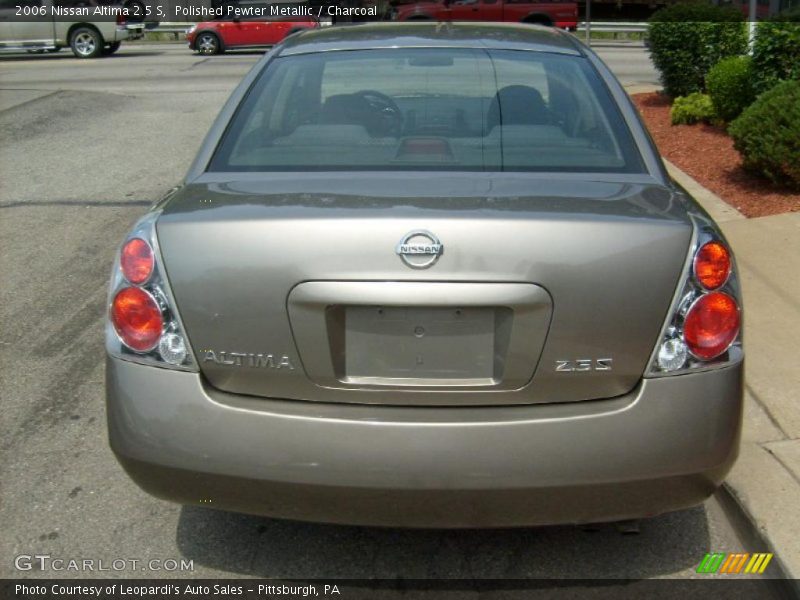 Polished Pewter Metallic / Charcoal 2006 Nissan Altima 2.5 S