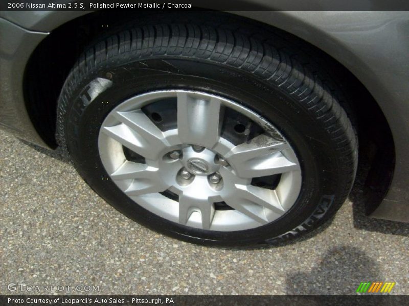 Polished Pewter Metallic / Charcoal 2006 Nissan Altima 2.5 S