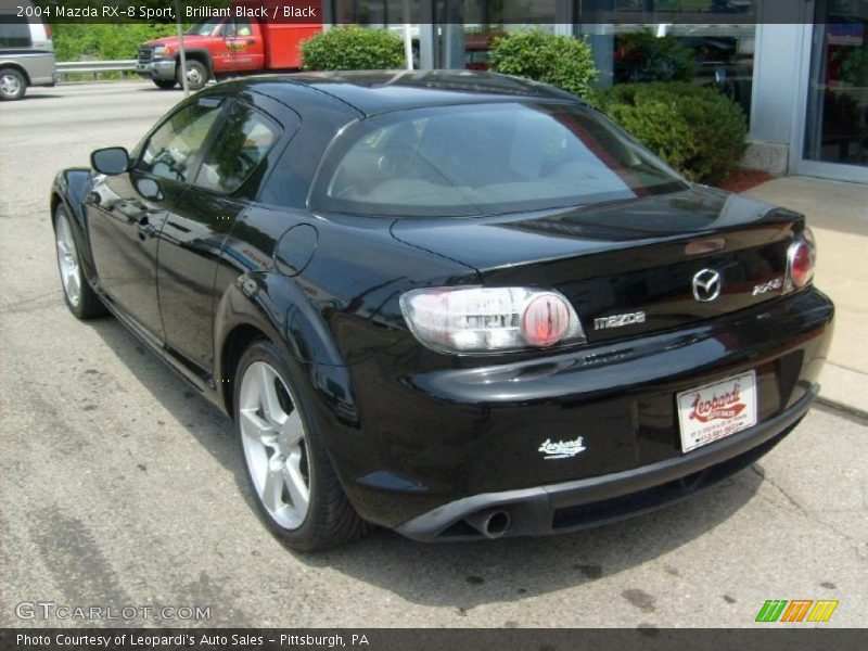 Brilliant Black / Black 2004 Mazda RX-8 Sport