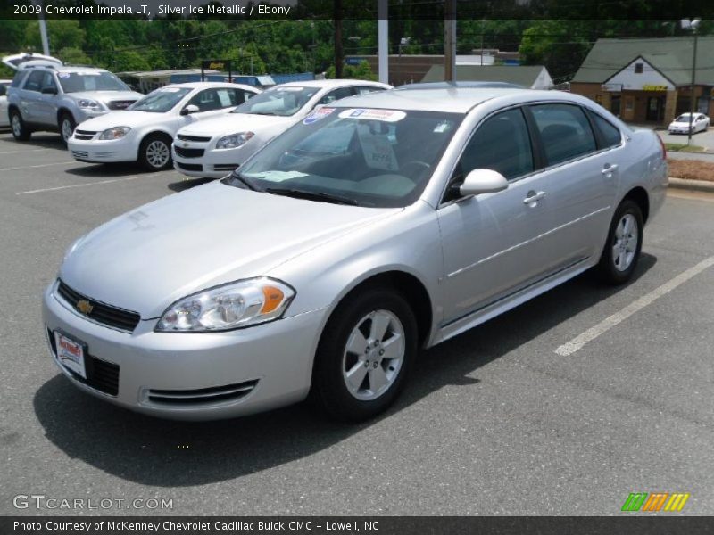 Silver Ice Metallic / Ebony 2009 Chevrolet Impala LT