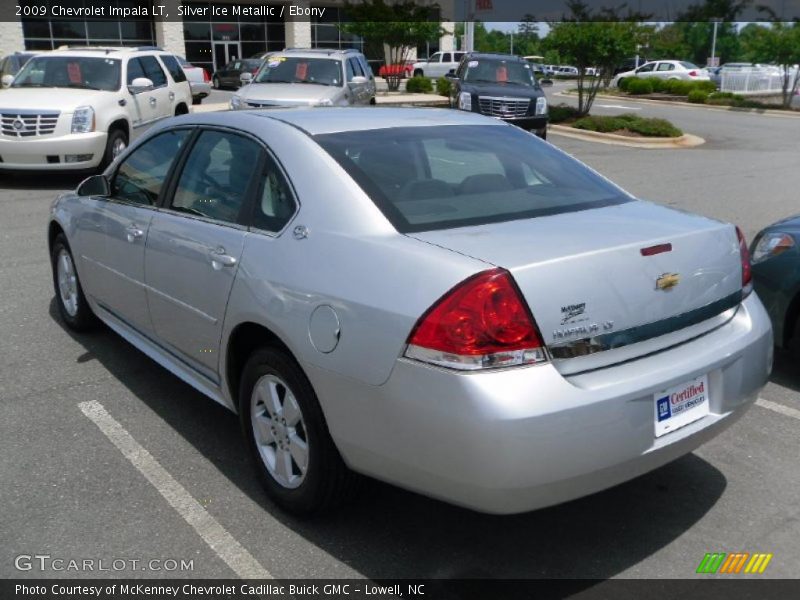 Silver Ice Metallic / Ebony 2009 Chevrolet Impala LT