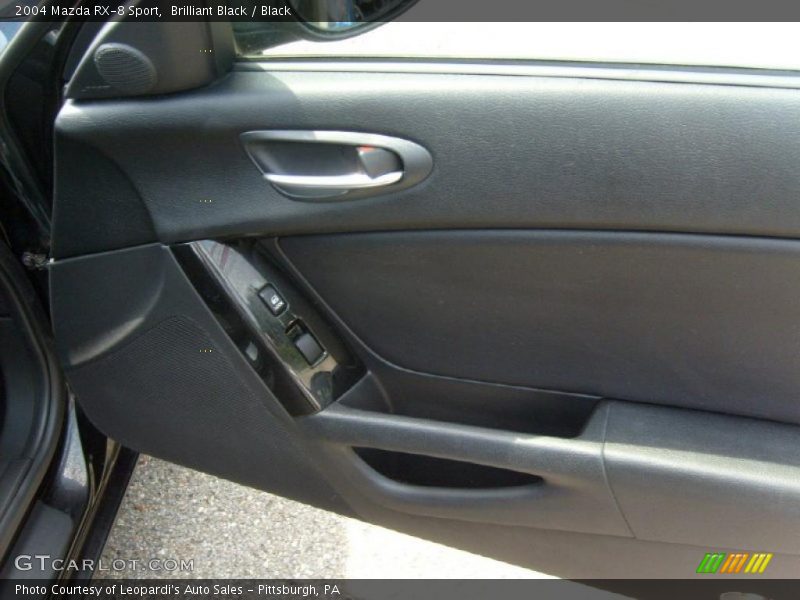 Brilliant Black / Black 2004 Mazda RX-8 Sport