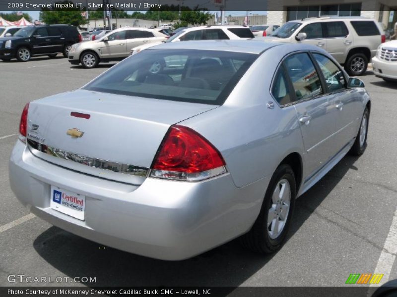 Silver Ice Metallic / Ebony 2009 Chevrolet Impala LT