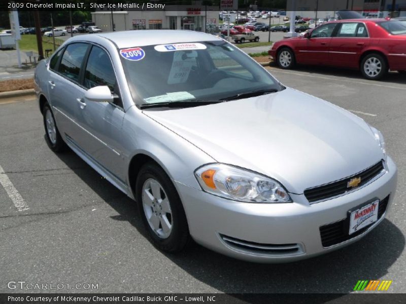Silver Ice Metallic / Ebony 2009 Chevrolet Impala LT