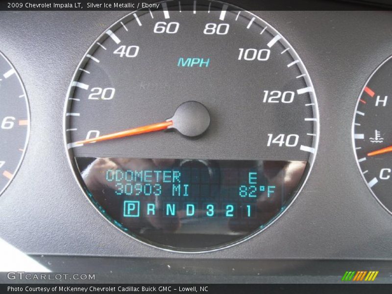 Silver Ice Metallic / Ebony 2009 Chevrolet Impala LT