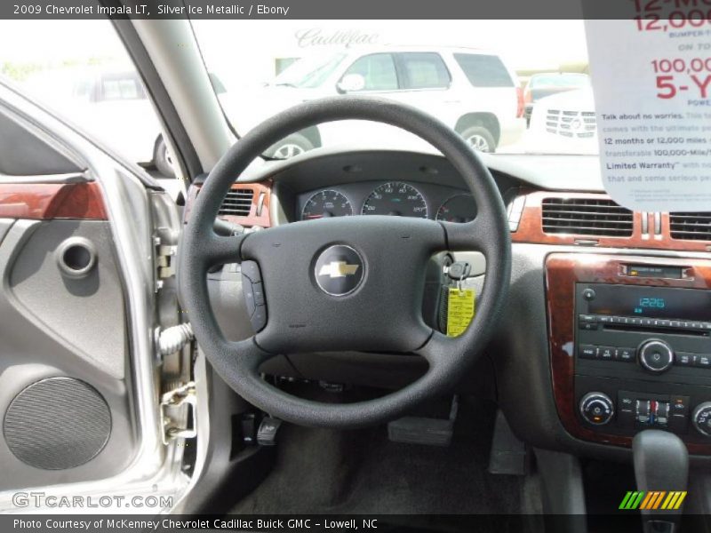 Silver Ice Metallic / Ebony 2009 Chevrolet Impala LT