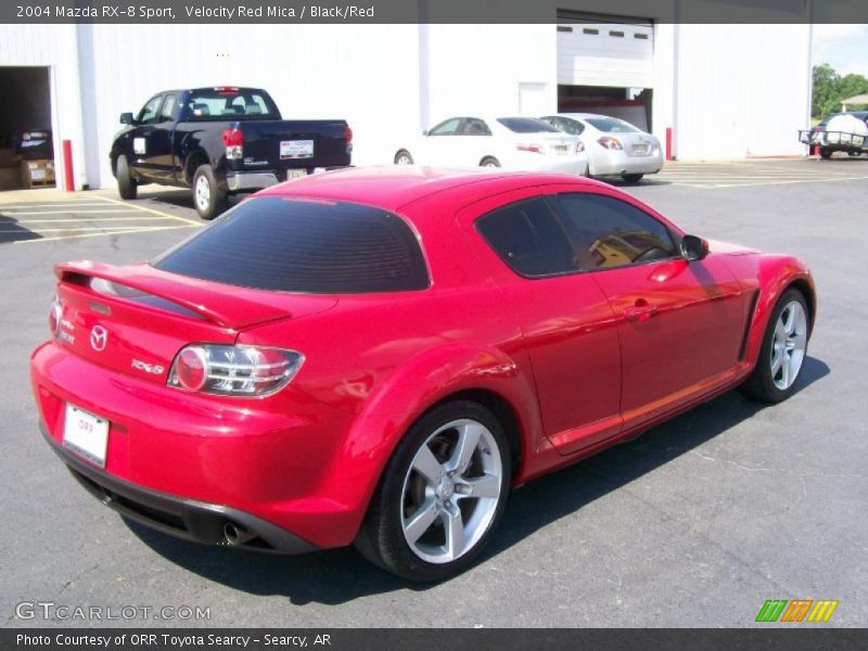 Velocity Red Mica / Black/Red 2004 Mazda RX-8 Sport