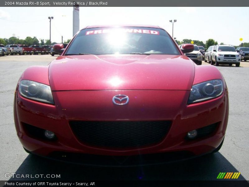 Velocity Red Mica / Black/Red 2004 Mazda RX-8 Sport