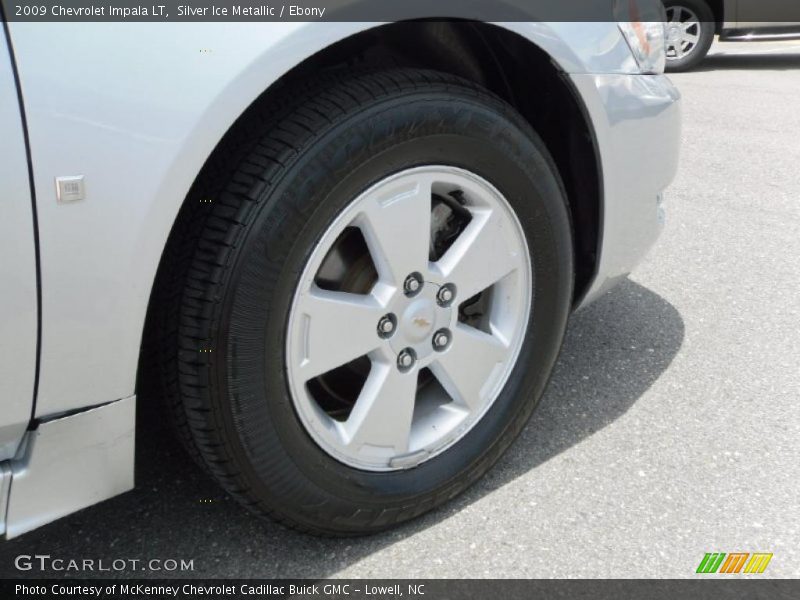 Silver Ice Metallic / Ebony 2009 Chevrolet Impala LT