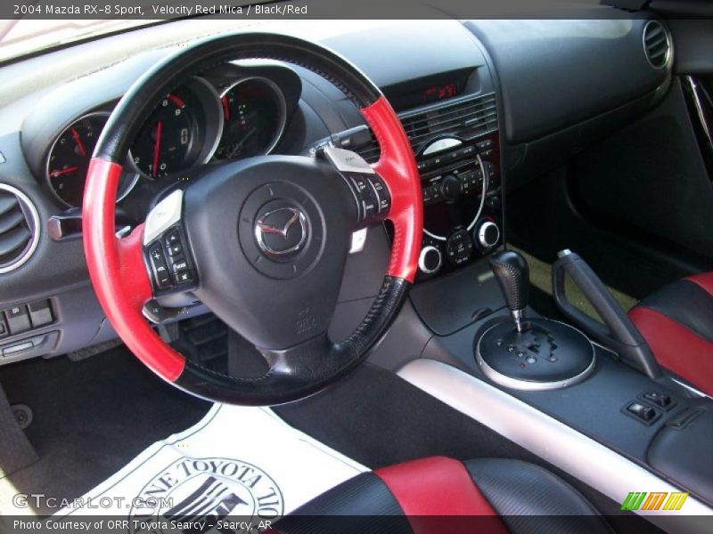Velocity Red Mica / Black/Red 2004 Mazda RX-8 Sport