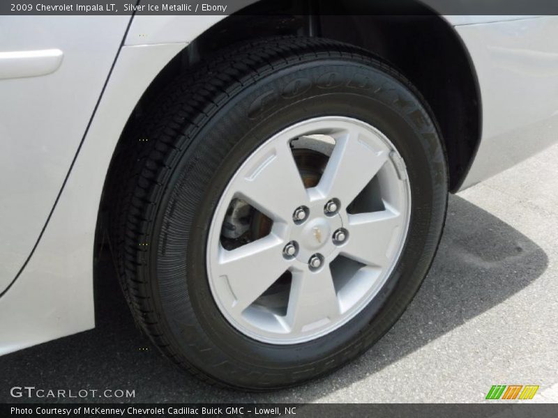 Silver Ice Metallic / Ebony 2009 Chevrolet Impala LT