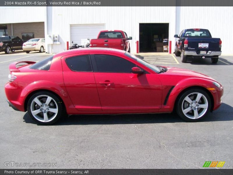 Velocity Red Mica / Black/Red 2004 Mazda RX-8 Sport