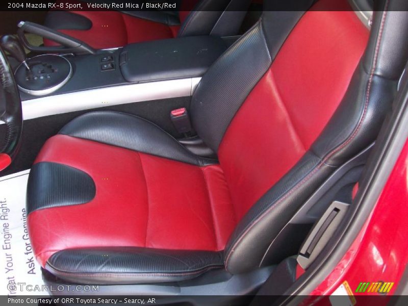Velocity Red Mica / Black/Red 2004 Mazda RX-8 Sport