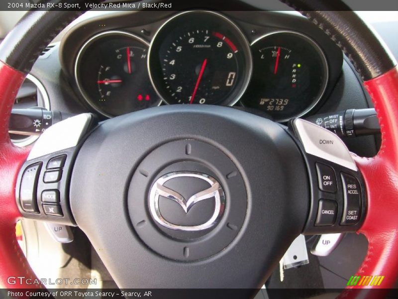Velocity Red Mica / Black/Red 2004 Mazda RX-8 Sport