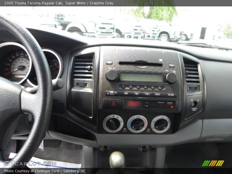 Super White / Graphite Gray 2005 Toyota Tacoma Regular Cab