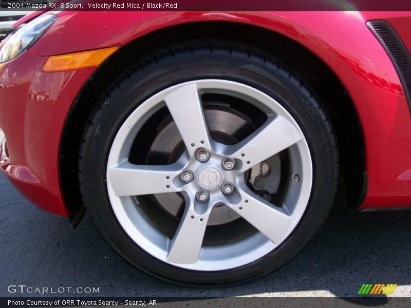 Velocity Red Mica / Black/Red 2004 Mazda RX-8 Sport