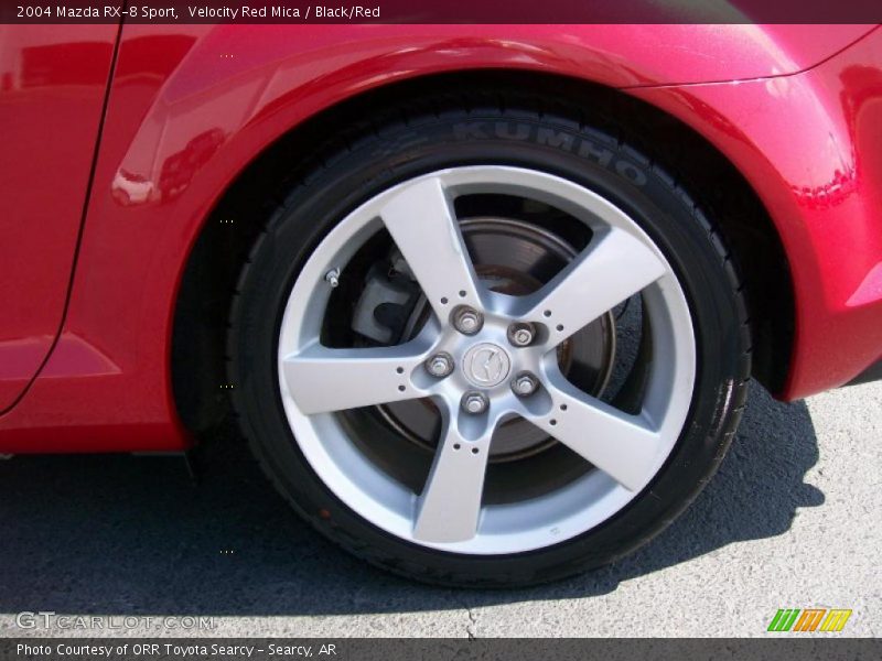 Velocity Red Mica / Black/Red 2004 Mazda RX-8 Sport