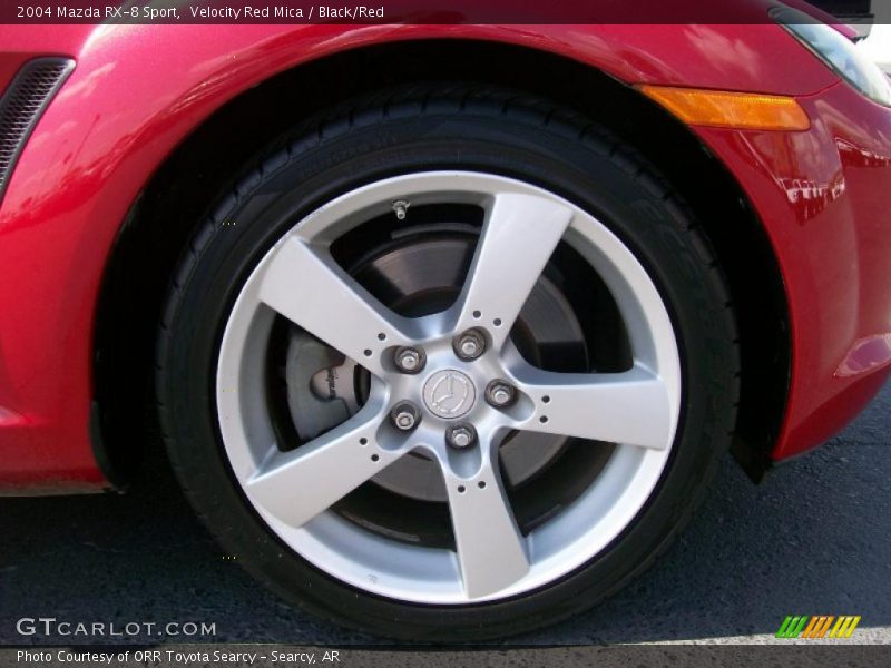 Velocity Red Mica / Black/Red 2004 Mazda RX-8 Sport