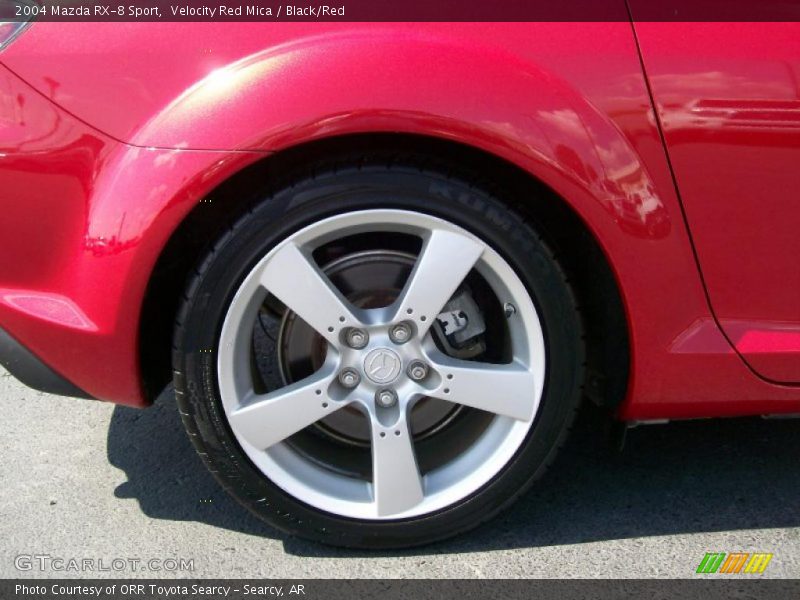 Velocity Red Mica / Black/Red 2004 Mazda RX-8 Sport