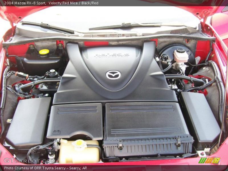 Velocity Red Mica / Black/Red 2004 Mazda RX-8 Sport