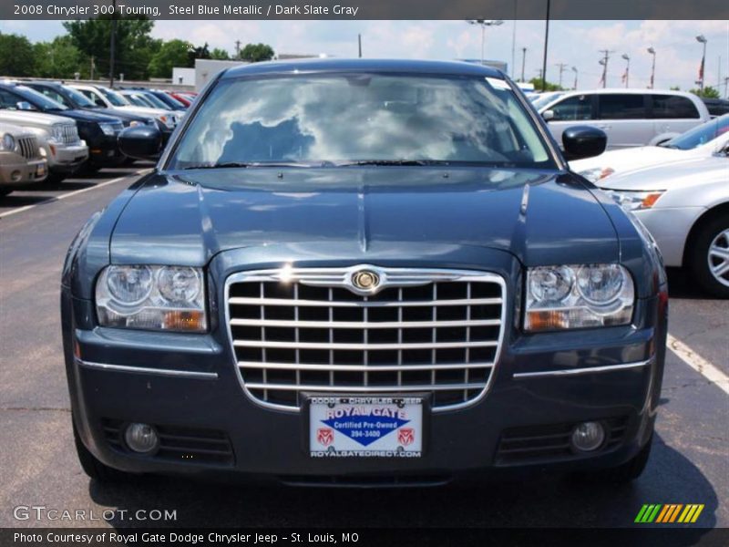 Steel Blue Metallic / Dark Slate Gray 2008 Chrysler 300 Touring