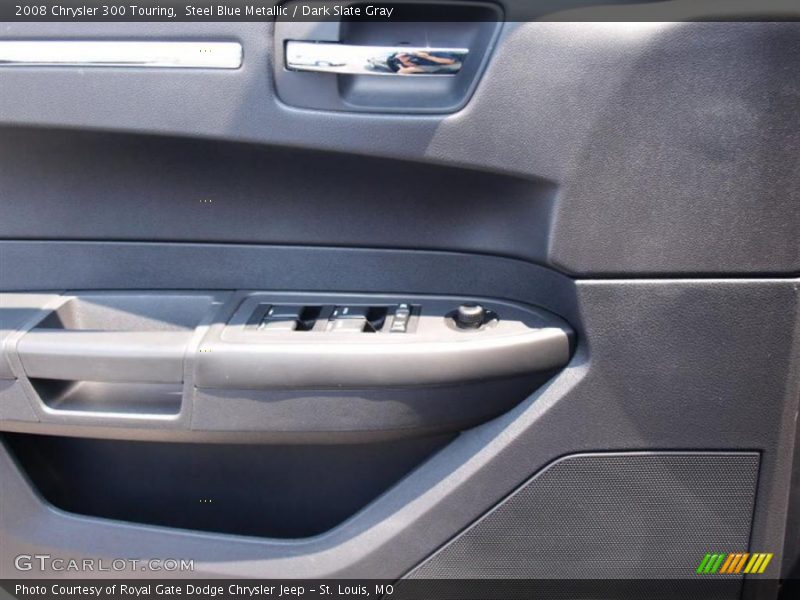 Steel Blue Metallic / Dark Slate Gray 2008 Chrysler 300 Touring