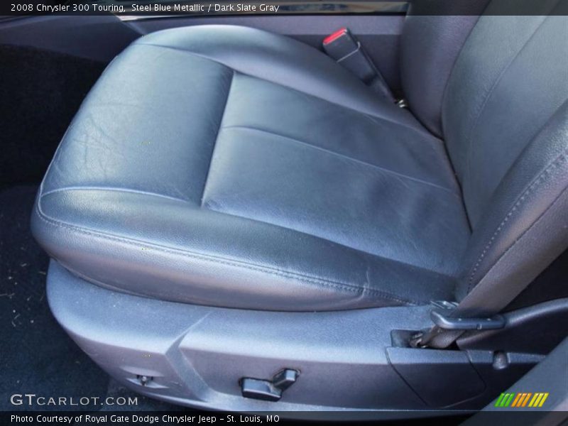 Steel Blue Metallic / Dark Slate Gray 2008 Chrysler 300 Touring