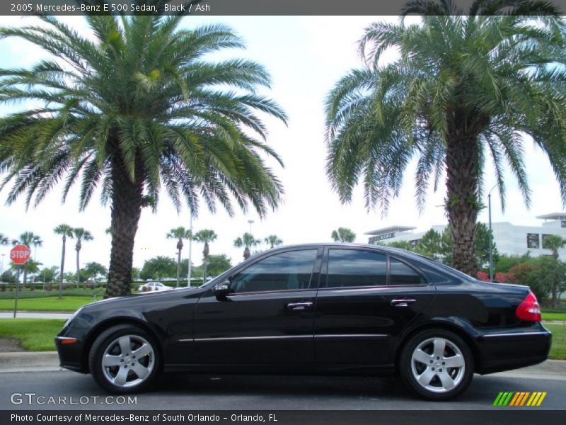 Black / Ash 2005 Mercedes-Benz E 500 Sedan