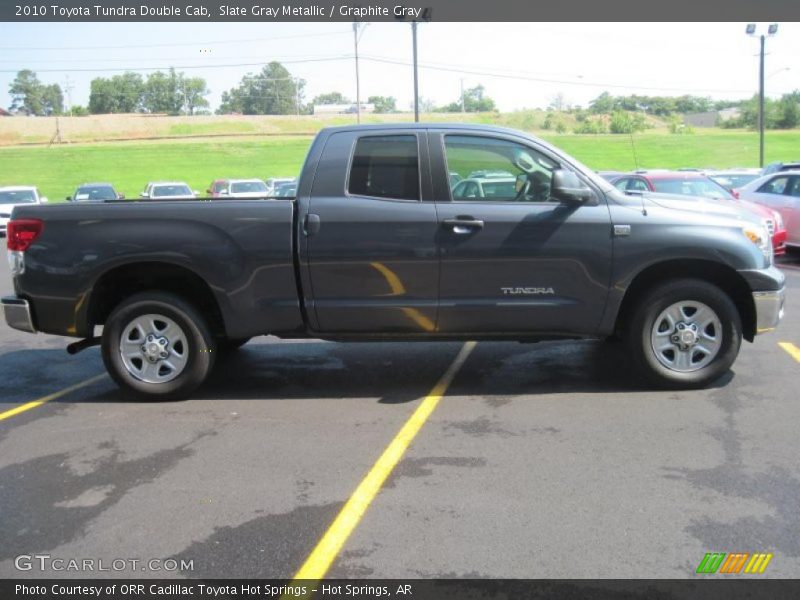 Slate Gray Metallic / Graphite Gray 2010 Toyota Tundra Double Cab
