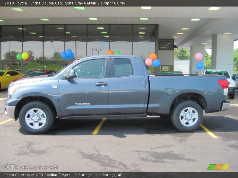 Slate Gray Metallic / Graphite Gray 2010 Toyota Tundra Double Cab