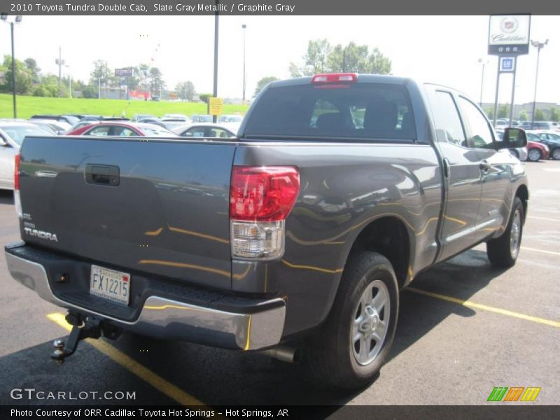Slate Gray Metallic / Graphite Gray 2010 Toyota Tundra Double Cab