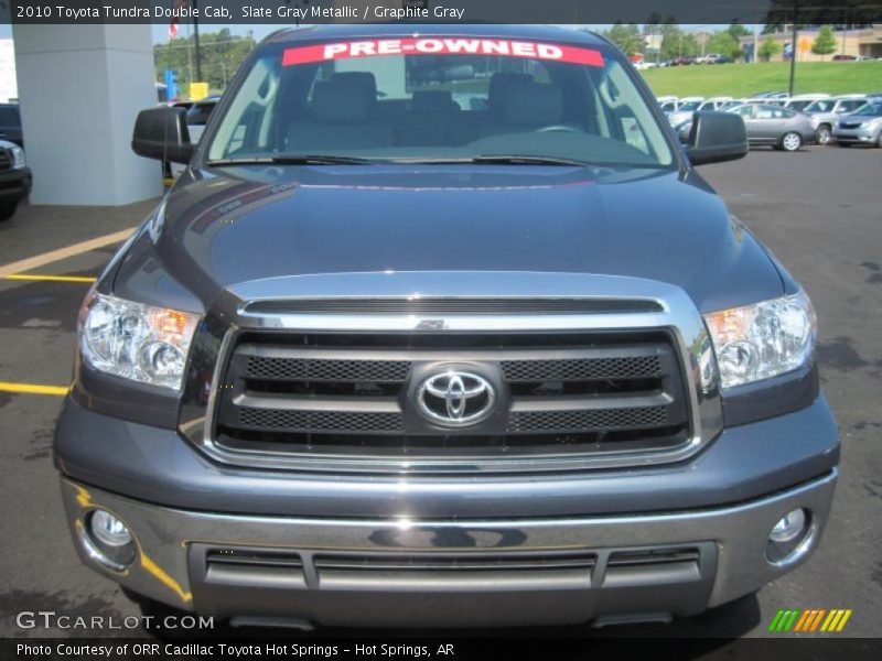 Slate Gray Metallic / Graphite Gray 2010 Toyota Tundra Double Cab