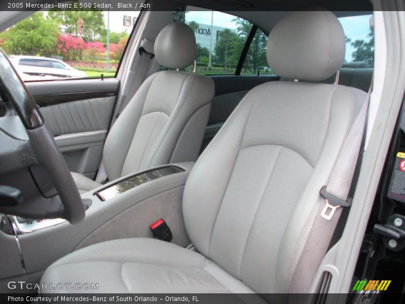 Black / Ash 2005 Mercedes-Benz E 500 Sedan