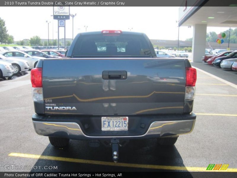 Slate Gray Metallic / Graphite Gray 2010 Toyota Tundra Double Cab