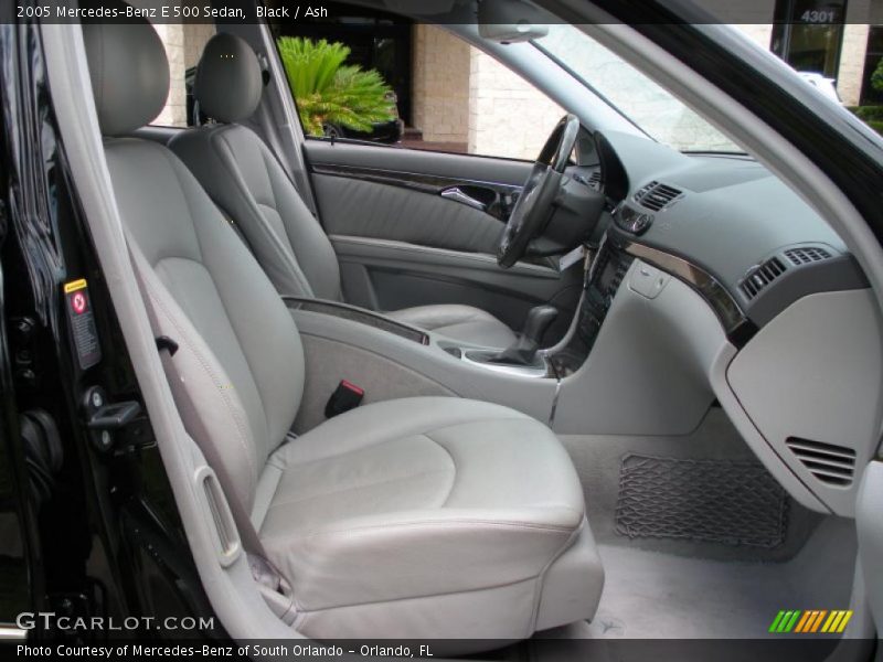 Black / Ash 2005 Mercedes-Benz E 500 Sedan