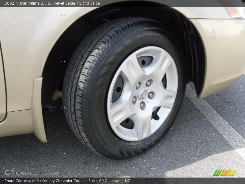 Velvet Beige / Blond Beige 2002 Nissan Altima 2.5 S