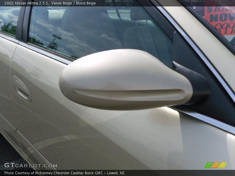 Velvet Beige / Blond Beige 2002 Nissan Altima 2.5 S