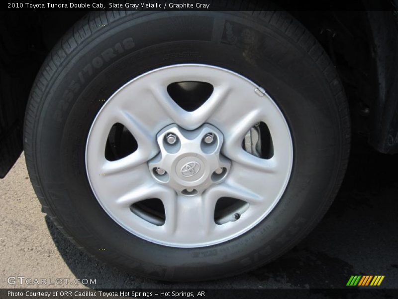 Slate Gray Metallic / Graphite Gray 2010 Toyota Tundra Double Cab