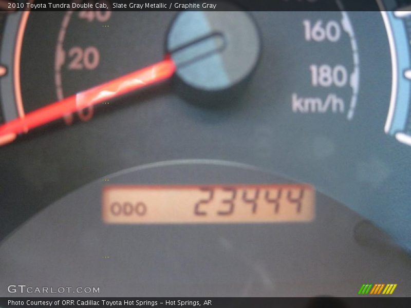 Slate Gray Metallic / Graphite Gray 2010 Toyota Tundra Double Cab