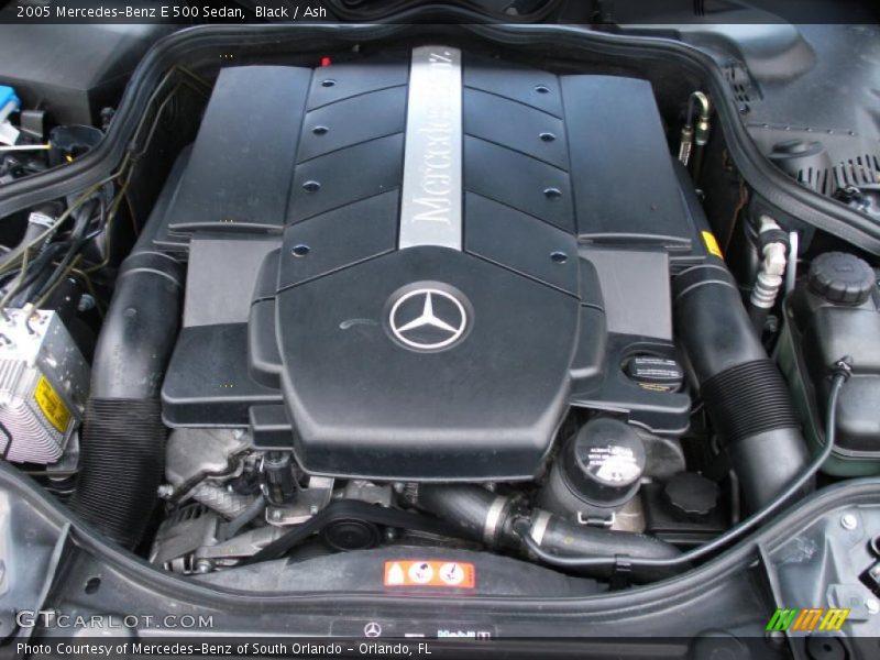 Black / Ash 2005 Mercedes-Benz E 500 Sedan