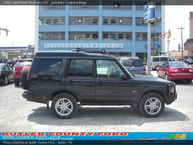 Java Black / Alpaca Beige 2003 Land Rover Discovery SE7