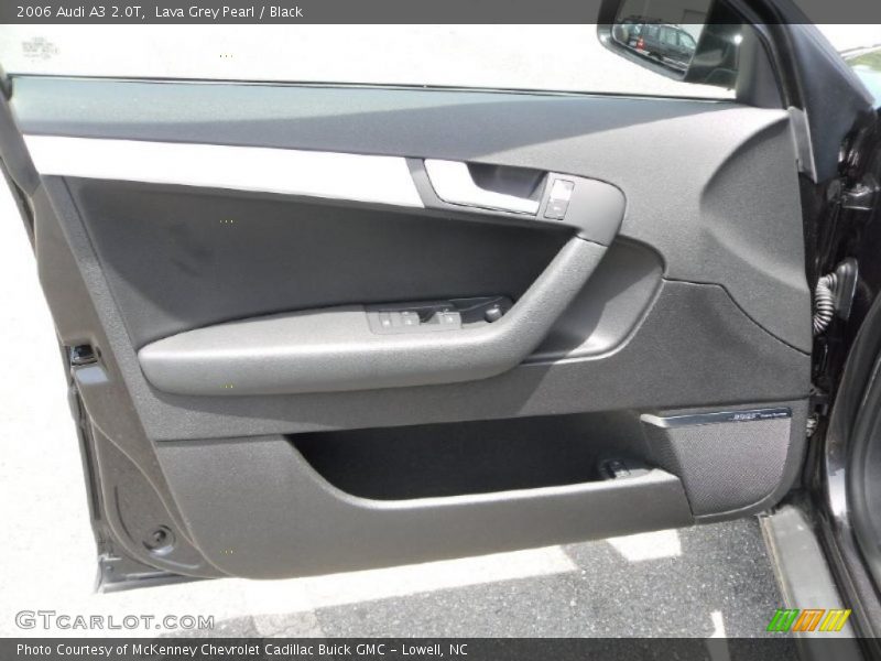 Lava Grey Pearl / Black 2006 Audi A3 2.0T