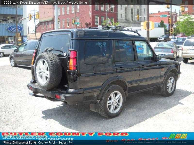 Java Black / Alpaca Beige 2003 Land Rover Discovery SE7