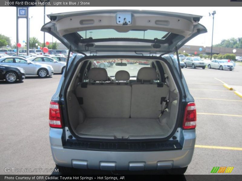 Light Ice Blue / Stone 2008 Ford Escape Hybrid