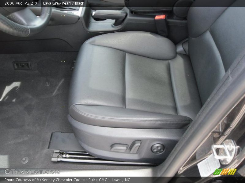 Lava Grey Pearl / Black 2006 Audi A3 2.0T