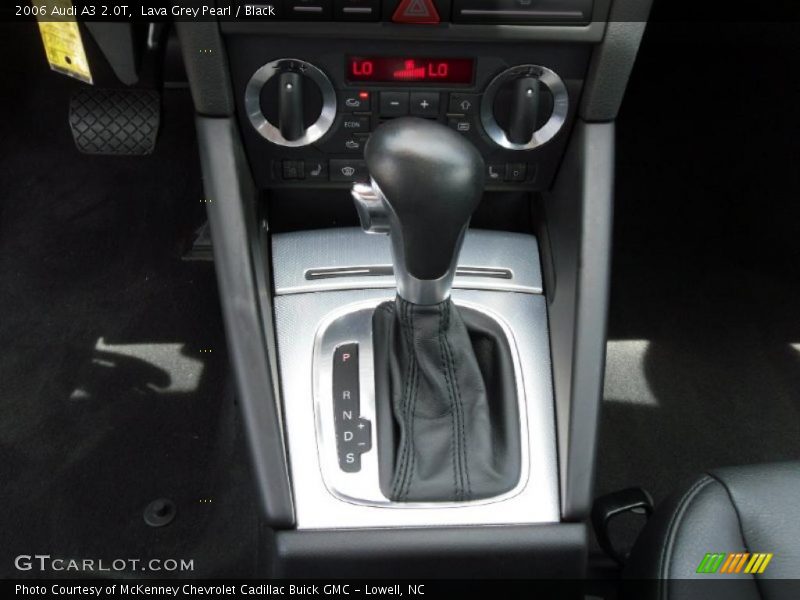 Lava Grey Pearl / Black 2006 Audi A3 2.0T