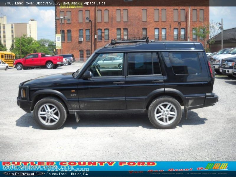 Java Black / Alpaca Beige 2003 Land Rover Discovery SE7