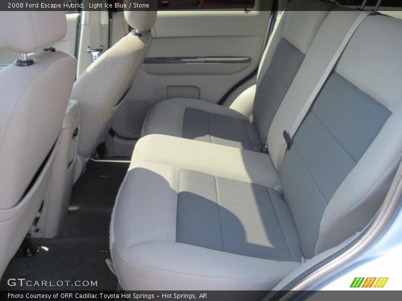 Light Ice Blue / Stone 2008 Ford Escape Hybrid